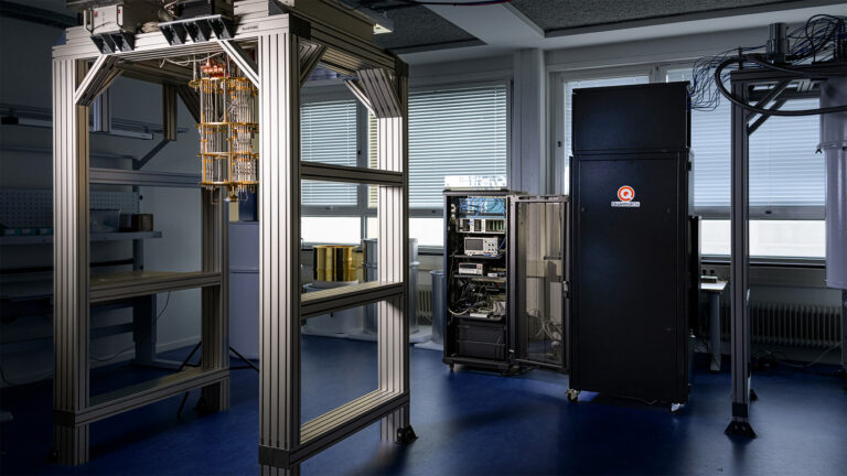Bluefors Lab in Delft, Netherlands