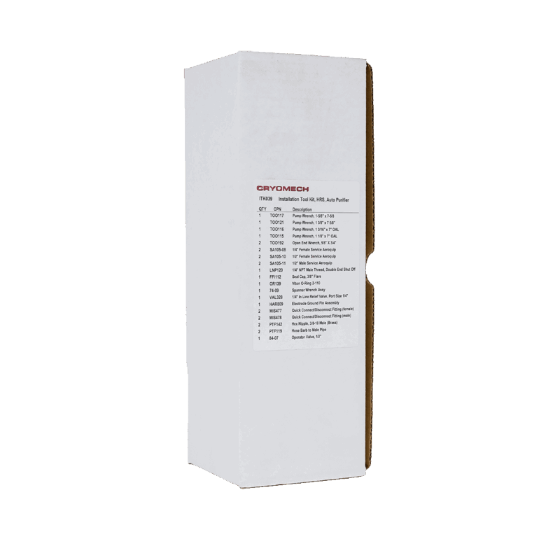 Cryomech Installation Tool Kit