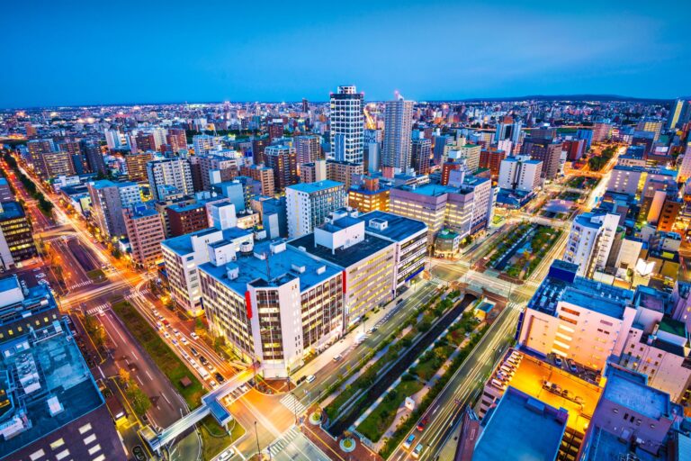 Sapporo downtown