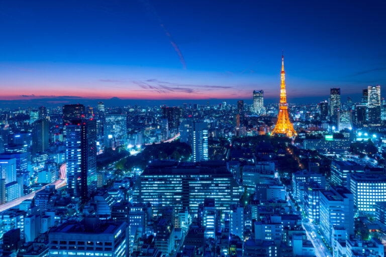 Tokyo skyline