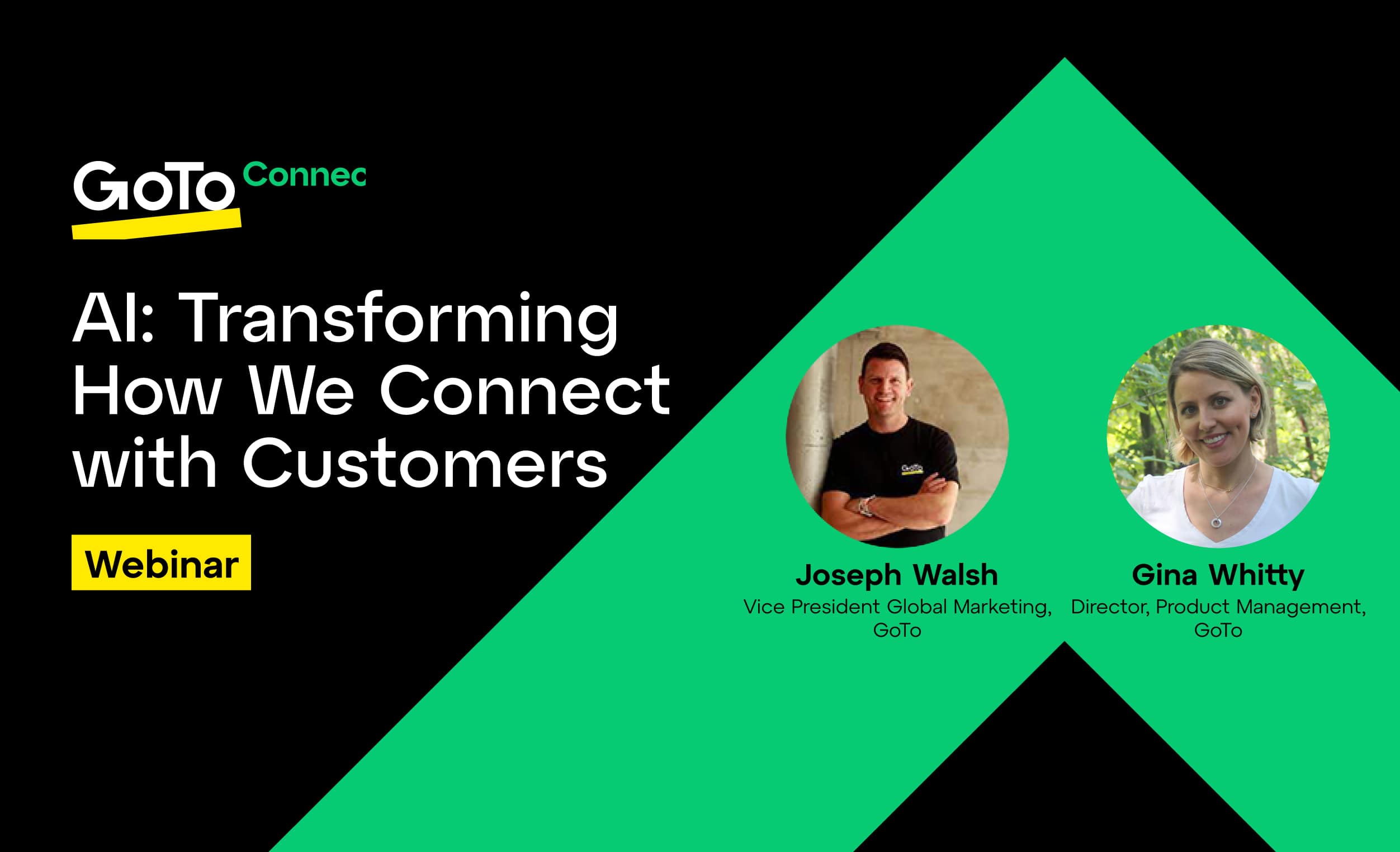 Couverture du webinaire à la demande : l'IA transforme la façon dont nous nous connectons avec les clients